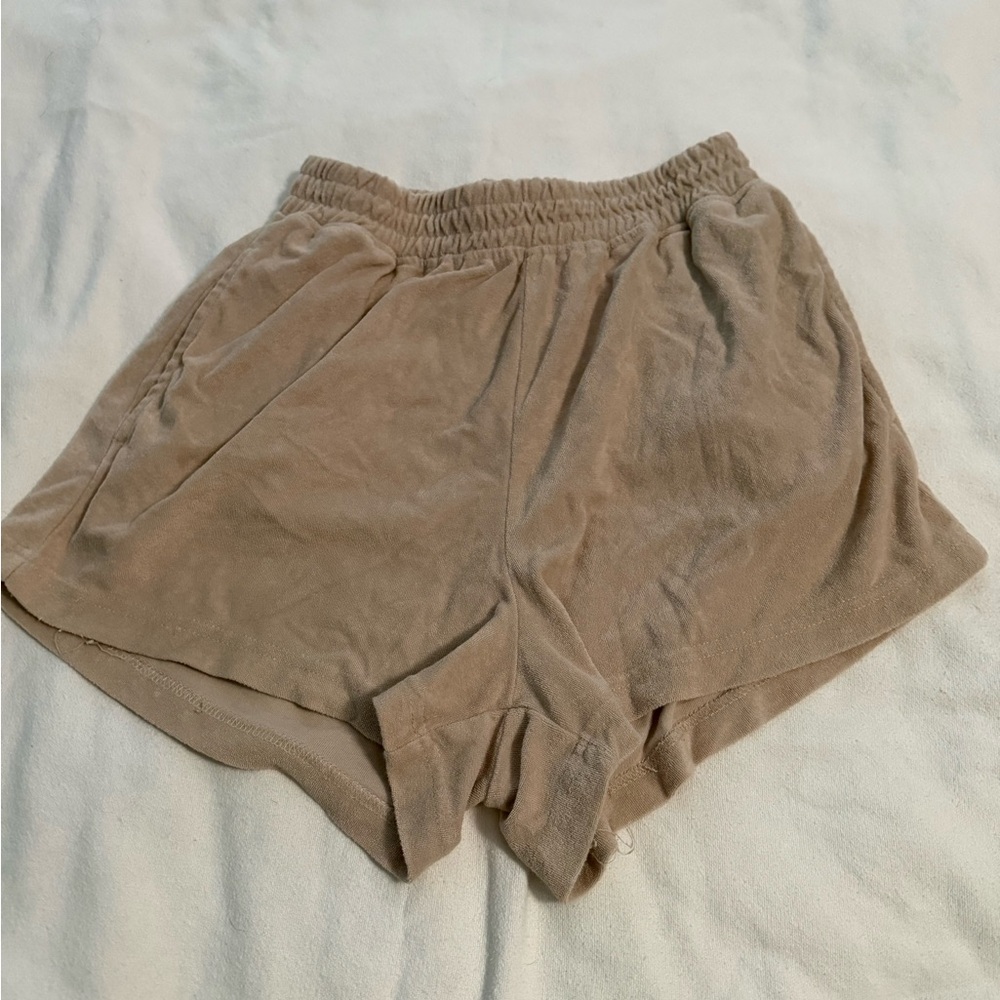 Cotton On Women's Beige Athletic Shorts
